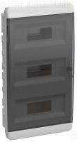 Корпус ЩРВ-П-36 TEKFOR IP41 черн. прозр. дверь пластик. IEK TF5-KP12-V-36-41-K01-K03