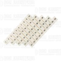 Маркеры для UT/ST/Push-in 2.5 с нумерацией 1-50 (уп.100шт) EKF zb-st-2.5-1-50