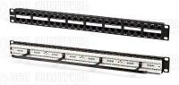 Патч-панель 19дюйм 1U кат.5E 48 портов RJ45 Dual IDC PPHD-19-48-8P8C-C5e-110D высок. плотности Hyperline 32809