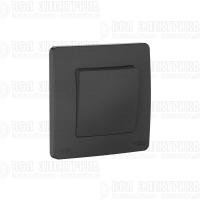 Переключатель 1-кл. СП Blanca 10А IP44 (сх.6) 250В антрацит SE BLNVS410606