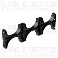 Кластер тройной для двустен. труб d90мм DKC 025903