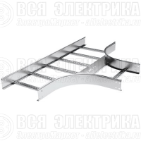 Ответвитель для лестн. лотка Т-образ. 400х50 R-300 DKC LT5304