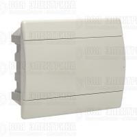 Щит ЩРВ-П-12 IP41 бел. дверца (пром. упак.) Basic EKF pb-v-12w-bas