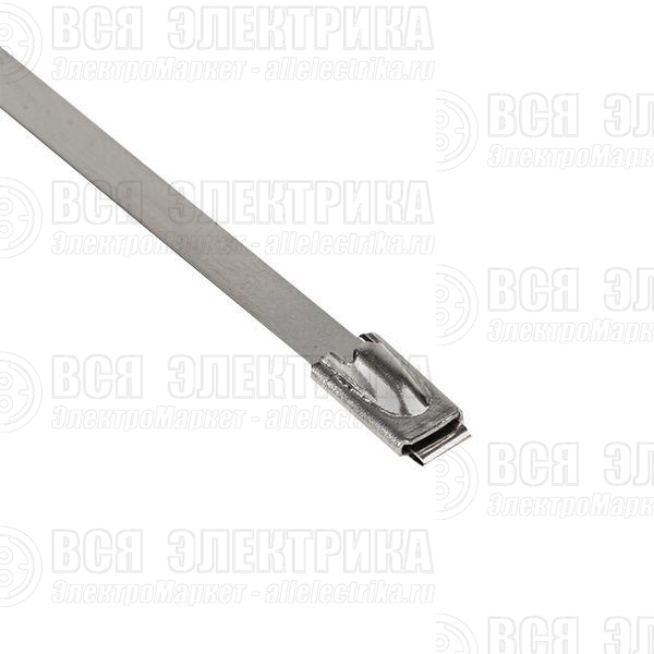 Хомут AISI 304  4.6х150 нерж. сталь FlexLock (уп.10шт) PROxima EKF plc-fl-tss-304-4.6x150-r