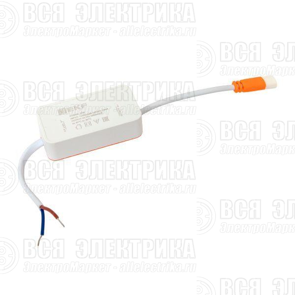 Светильник светодиодный ДВО 1102 10Вт 4000К IP20 круглый встраив. даунлайт безрамочный LUMA EKF DLL-1102-R-10-4000