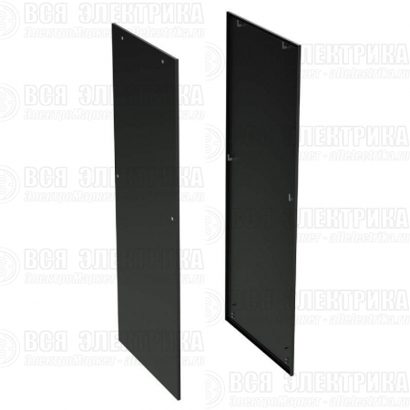 Панель боковая односекционная для 19дюйм IT-CQE 1200х600 RAL9005 (уп.2шт) DKC RBITCPLS1260