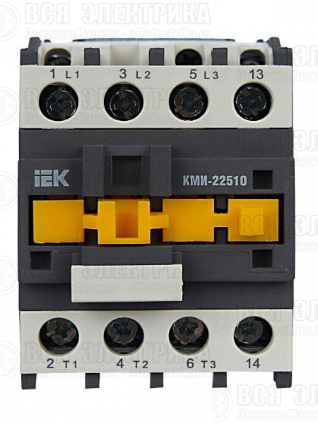 Контактор КМИ-22510 25А 24В/АС3 1НО KARAT IEK KKM21-025-024-10