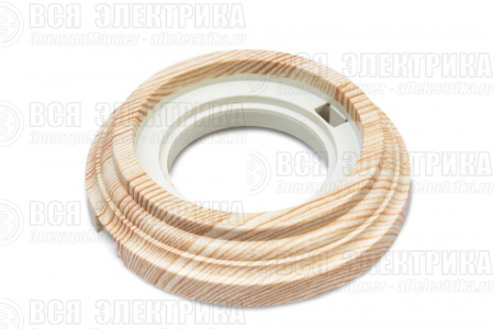 Рамка 1-м Лизетта ретро ABS-пластик карельская сосна Bironi BF1-610-13/PL