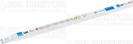 Лампа светодиодная T8 24Вт линейная 230В 6500К G13 IEK LLE-T8-24-230-65-G13