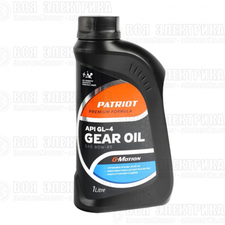 Масло трансмиссионное G-Motion Gear 80W-85 1л PATRIOT 850030500
