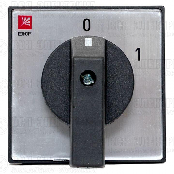 Переключатель кулачковый ПК-1-13 3П 63А "0-1" EKF pk-1-13-63