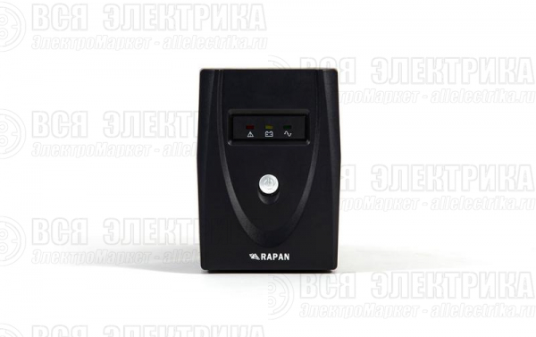 Источник бесперебойного питания RAPAN-UPS 600 220В 600В.А/350Вт меандр с АКБ 7А.ч интерактивный Бастион 739