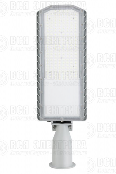 Светильник светодиодный уличный ДКУ RD 10 P 100W SHB 850 GR 566х177мм 100Вт 5000К IP66 консольн. сер. Русский Свет 17121023066