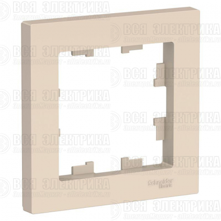 Рамка 1-м AtlasDesign беж. SE ATN000201