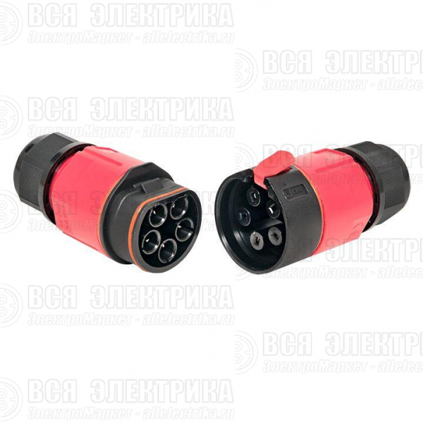 Коннектор кабельный I-образ. разъемный (СМК 5PIN) IP68 FreeTools PROxima EKF cct-smk5