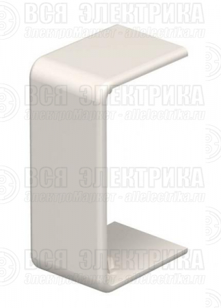 Накладка стыковая кабель-канала 15х30мм ПВХ WDK HS15030CW крем. OBO 6152031
