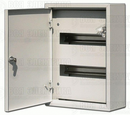 Корпус навесной ЩРН-24 400х300х120 24мод. IP31 метал. DEKraft 30203DEK