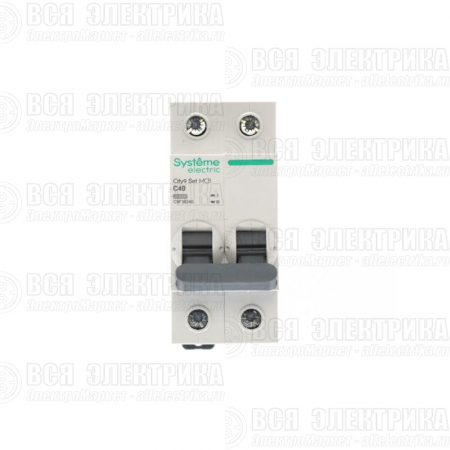 Выключатель автоматический 2п City9 Set (АВ) С 40А 6кА 230В SE C9F36240
