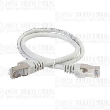 Патч-корд кат.6 FTP LSZH 5м сер. ITK PC01-C6FL-5M