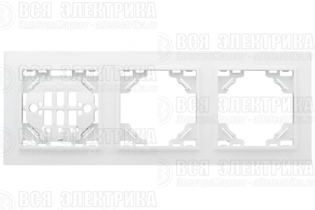 Рамка 3-м Минск горизонтальная бел. Basic EKF ERM-G-303-10