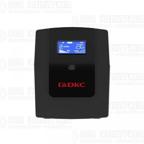 Источник бесперебойного питания ИБП Info LCD 1200В.А IEC C13 (4) USB + RJ45 DKC INFOLCD1200I