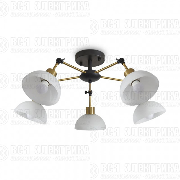 Светильник Bessie 5х60Вт E27 IP20 подвесной Freya FR5526PL-05BBZ
