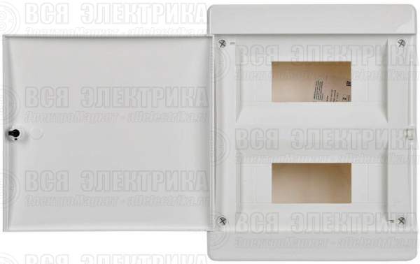 Корпус ЩРН-П-18 UNION Compact IP41 бел. дверь пластик. IEK UIC-KP13-N-18-41-K01