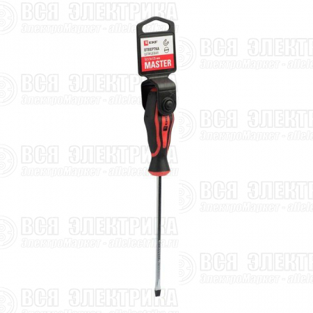 Отвертка SL5.5х125мм Master Basic EKF sl-5.5-125-mas