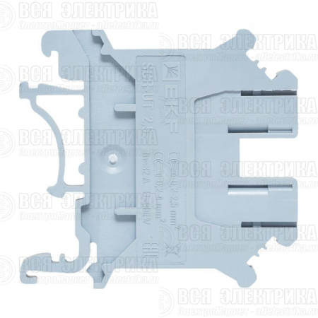 Колодка клеммная винтовая 2.5 UT сер. EKF scr-ut-2.5-g