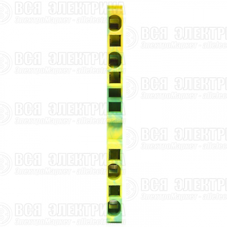 Колодка клеммная ST-2.5 земля пружинная EKF plc-jxb-st-2.5-pen