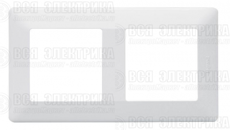 Рамка 2-м Valena Life универсальная бел. Leg 754002