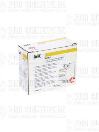 Ограничитель перенапряжения ОПС1-C 2P KARAT IEK MOP20-2-C