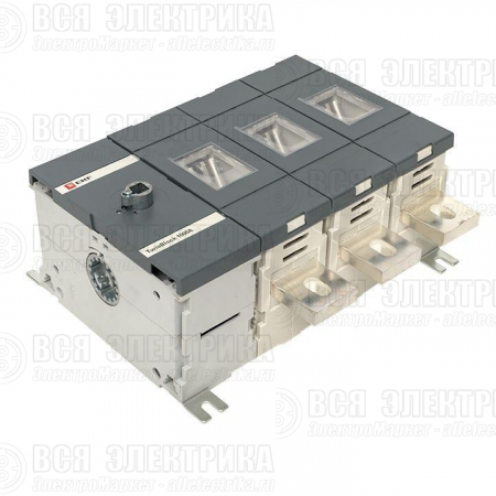 Рубильник 3п 1000А без рукоятки управления TwinBlock PROxima EKF tb-s-1000-3p