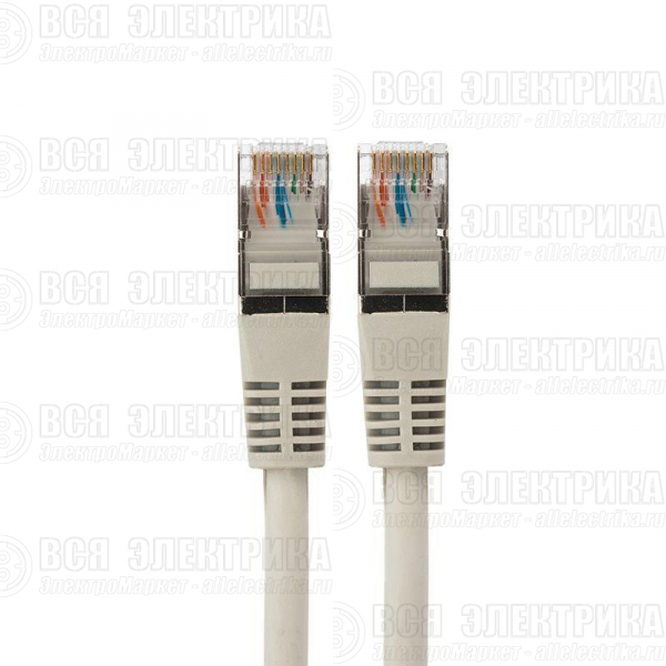 Патч-корд кат.5E U/UTP неэкранир. RJ45-RJ45 LSZH сер. 2м Rexant 18-8005