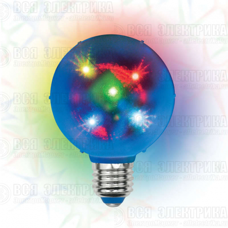 Светильник ULI-Q308 1.5Вт/RGB/E27 ДИСКО ШАР 3D Volpe UL-00002761