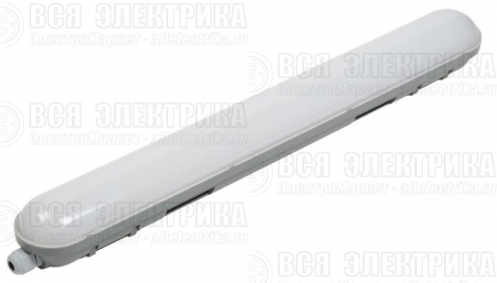 Светильник ДСП 1305 18Вт 6500К IP65 600мм сер. пластик IEK LDSP0-1305-18-6500-K01