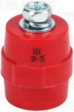 Изолятор SM35 (М8) силовой с болтом IEK YIS11-35-10-B