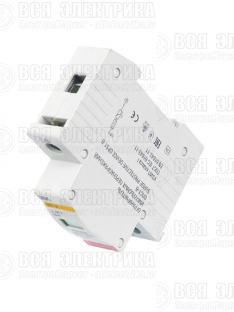Ограничитель перенапряжения ОПС1-B 1P KARAT IEK MOP20-1-B