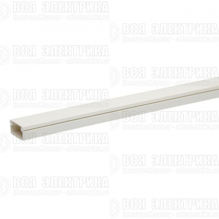 Мини-канал 20х10 ПВХ бел. RAL9010 (дл.2м) SchE ETK20310