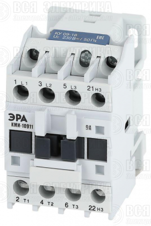 Контактор КМИ-10911 9А 230В/АС3 1НЗ PRO Эра Б0050424
