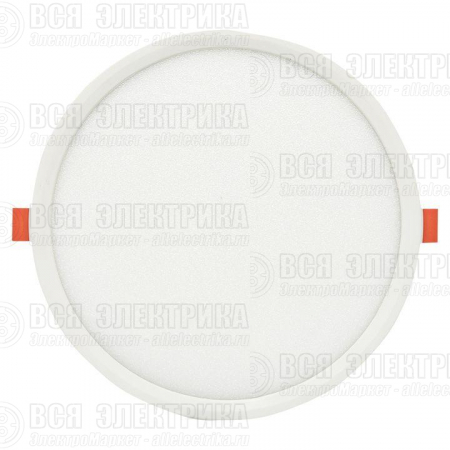 Светильник светодиодный ДВО 1008 14Вт 6500К IP20 встраив. Basic EKF DLL-1008-14-6500
