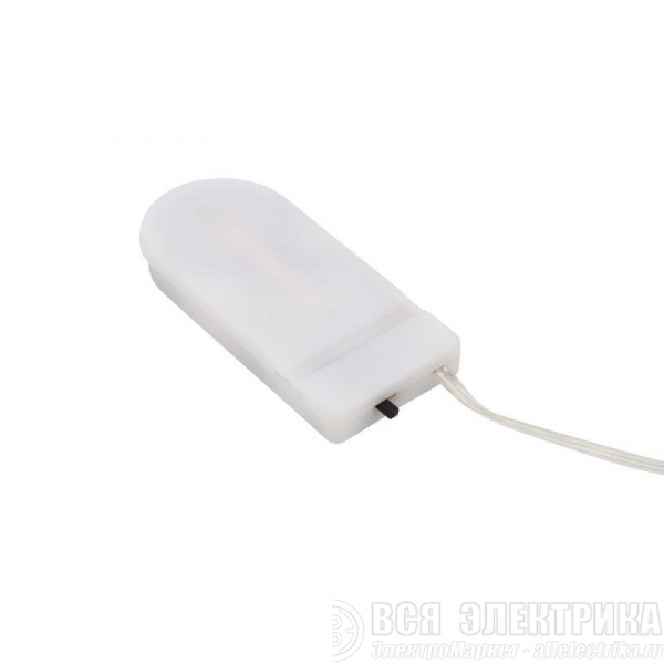 Гирлянда светодиодная "Роса" с крупными каплями 2м 20LED бел. 0.1Вт IP20 элементы питания 2хCR2032 (в компл.) Neon-Night 302-005