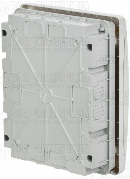 Корпус ЩРВ-П-18 UNION Compact IP41 бел. дверь пластик. IEK UIC-KP13-V-18-41-K01