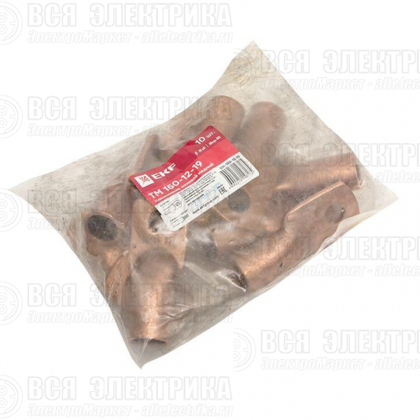 Наконечник медный ТМ 150-12-19 EKF tm-150-12-19