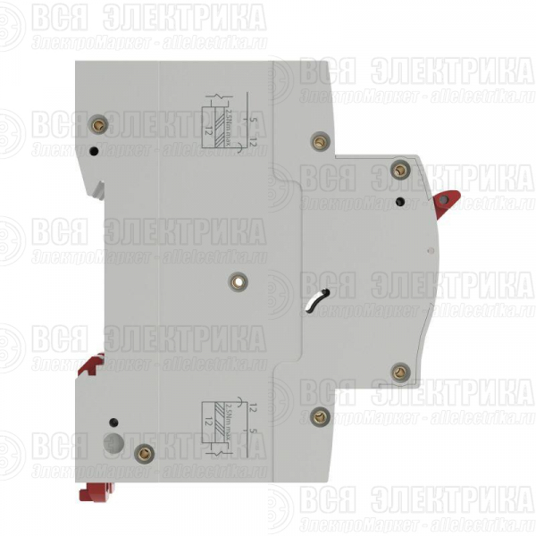 Выключатель автоматический модульный 2п C 25А 4.5кА YON max MD63S YON MD63S-2PC25