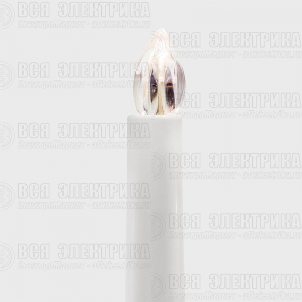 Горка новогодняя 7 свечек (7LED) тепл. бел. 0.5Вт 220-240В IP20 красн. Neon-Night 501-082