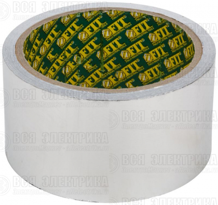 Лента алюминиевая клейкая 50ммх10м FIT 11671