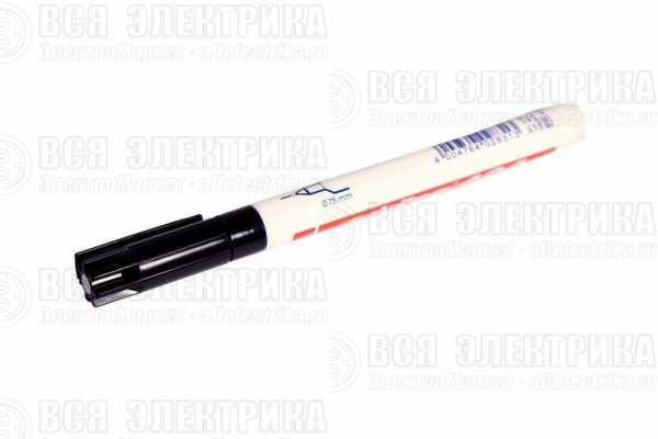 Маркер E-404 permanent 0.75мм (для рисунка печатных плат) черн. Edding 09-3993