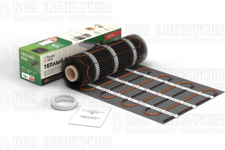 Комплект "Теплый пол" (мат) РТ-240-1.50 Русское Тепло 2285208