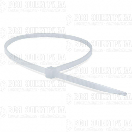 Хомут кабельный 2.5х130 полиамид бел. (уп.100шт) DKC 25205SR